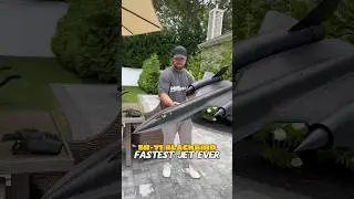 SR-71 RC Jet Flyby Test&hellip; INSANE Sound!😎