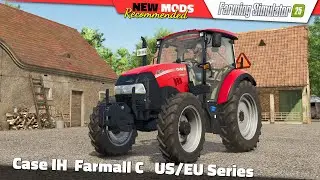 FS25 | Case IH Farmall C Series US/EU - Farming Simulator 25 Mods Review Quad HD QHD