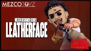 Mezco Toyz Texas Chainsaw Massacre MDS Leatherface Review @TheReviewSpot