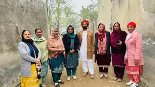 Nagar Kirtan 😊🙏🧿 ​Spent full day with sangat in Village 