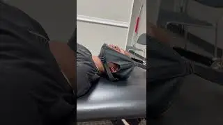 Epic Y-Strap!#asmr #asmrsounds #chiropracticadjustment #asmrvideo