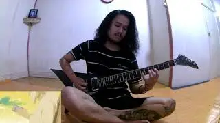 OST.Naruto Shippuden OP7 - Toumei Datta Sekai (cover gitar)
