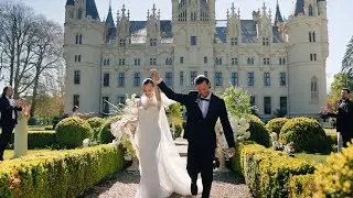 Luxury French Castle Wedding Trailer | Chateau Challain (Challain-la-Potherie, France)