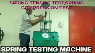 SPRING TESTING MACHINE