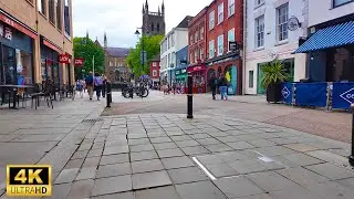 Worcester - City Tour 2024| Walking The Streets of Worcester | Central Worcester Walk [4K HDR]