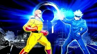 CLIFF SAITAMA V5 OP VS LIMITLESS GOJO V4 OP in Mugen