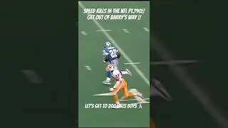 Speed kills in the NFL pt.190!😈Get out of Barry&rsquo;s way 😤 #sports #shortsfeed #football #nfl #shorts