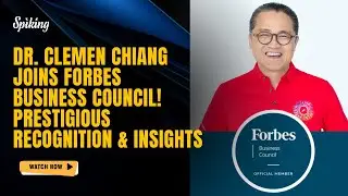 Dr. Clemen Chiang Joins Forbes Business Council! 🎉  Prestigious Recognition & Insights 💼