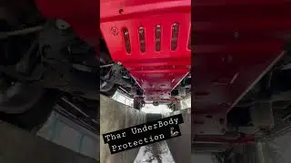 Mahindra thar 2021 | Full underbody armour #viral #shorts #trending #tharlover