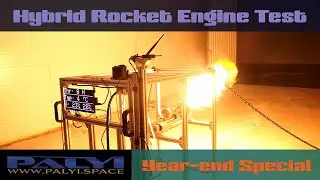 Custom-built Hybrid Rocket Engine Test