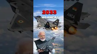 India Plans to Build 40 AMCA Fighter Jets by 2033