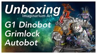 Grimlock Dinobot Transformers G1 Autobot (Age of Extinction) - Imaginarium Art - UNBOXING