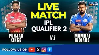 🔴PBKS vs MI LIVE | IPL 2025 Live Score | Punjab Kings vs Mumbai Indians Qualifier 2 | Live Scorecard