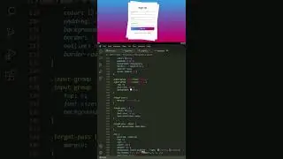 Animated Login & Registration Form using Html Css 