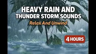 Relaxing Rain Sounds 🌧️ Soothing Background Sounds, Designed to make you fall asleep FAST