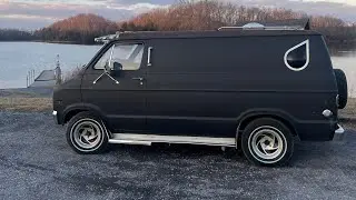 A little Update on the 1977 Dodge van. LED marker lights. 