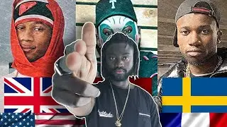 UK REACTS TO DRILL RAPPERS AROUND THE WORLD! (ENGLAND, DENMARK, SWEDEN, NETHERLANDS, FRANCE)