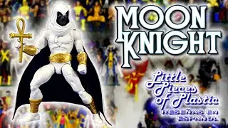 Moon Knight Marvel Legends Blackheart Series Reseña Revisión Review Little Pieces Plastic