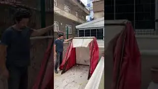 Motorsiklet garajı yapımı