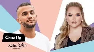 Eurovisioncalls Damir Kedžo - Croatia 🇭🇷 with NikkieTutorials