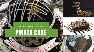 How to make the viral pinata smash cake-3D cake- the hammer cake- Recipe Video