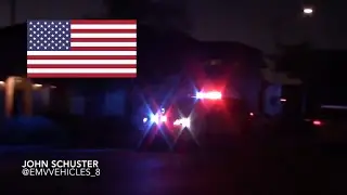 Long Beach Fire Dept. Engine 8 and LBPD