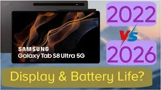 Display & performance- Samsung Galaxy Tab S8 Ultra 5G (worth it in 2026?)
