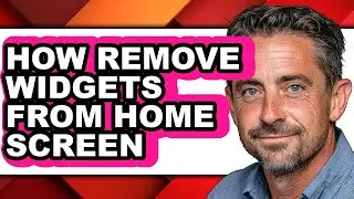 How Remove Widgets from Home Screen (only Way)