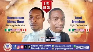 Night Declaration | Total Freedom | with prophet Paul Oludare/Go-gowin Gospel Church...07/12/2025