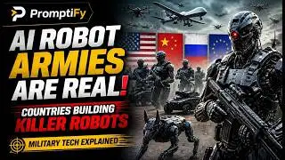 AI Robot Armies Are REAL!  Countries Building Killer Robots (2025 Military Tech Explained. #AI