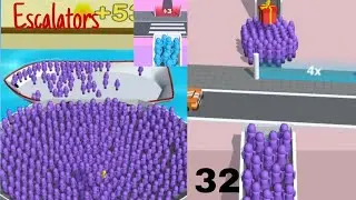 Escalators :Gameplay Walkthrough All Levels #Shorts Level 32