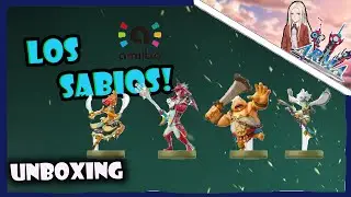 ¡Los SABIOS! Mega Unboxing | Amiibo Sidon, Riju, Yunobo, Tureli / Tulin - ARMAGeeks