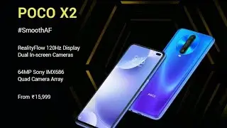 Poco X2 trailer and release data with price details