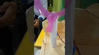 Wind Turbine Project || Wind Mill || Working Model || School Students|| YVT Fun ||
