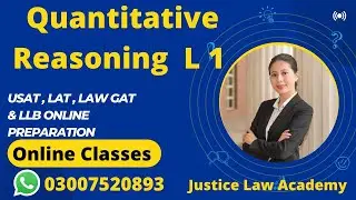 Lecture 1 USAT | LAT | NTS | GAT | HAT | Math MCQs Quantitative Reasoning #usat #usat2022 #NTS #hec