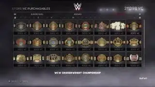 WWE 2K17 - ALL VC PURCHASABLES