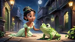 FairyTaleMagic: Tiana's Froggy Adventure in New Orleans | Heartwarming Animated Story for Kids