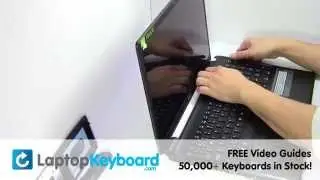 Acer Aspire E1 Keyboard Replacement - Install E1-521 E1-571 E1-522 E1-510