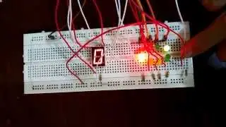 Arduino : Seven Segment, Led, Button