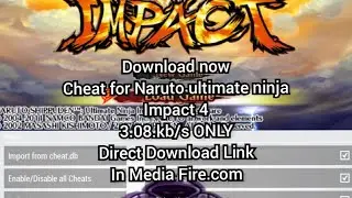 how to download cheat NARUTO ULTIMATE NINJA EMPACT IN PPSSPP