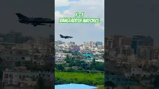 F-7 Bangladesh Air Force #airplane #aviation #planespotting #bangladesh #dhakaplane