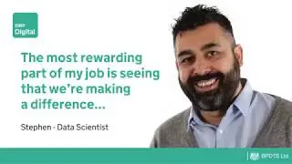 Data Scientist Stephen - The most rewarding part of my job is...