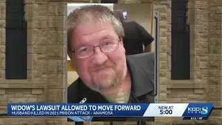 Iowa Supreme Court allows widow's lawsuit over prison guard's death to proceed