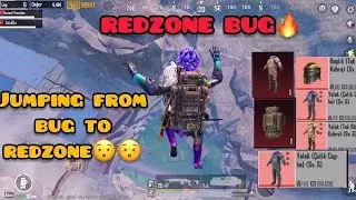 METRO ROYALE REDZONE BUG🔥/JUMPING FROM TO REDZONE😯/NEW GLITCH METRO/CHAPTER 16#bug#glitch
