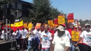 #NUM marching to Glencore offices