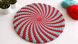 घर बैठे बनाएँ स्टाइलिश वूलन डोरमैट &ndash; बिना मशीन ke 🧶✨