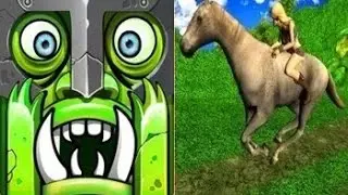Running Lost Castle vs Subway Horse Run