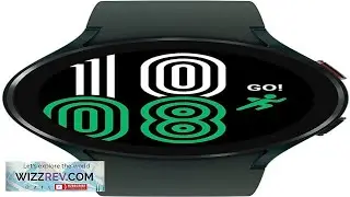 Samsung Galaxy Watch 4 44MM SM R870 Aluminum Smartwatch GPS Only Green Review