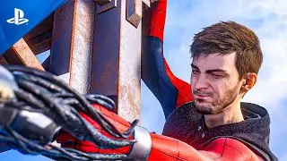 Marvel's Spider Man 2 Зрелый Питер и Гарри спасают гробницу с камнем Миссия 4k HD