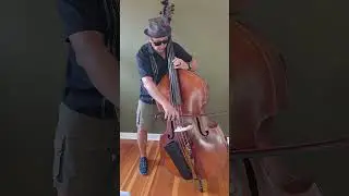 Double bass for sale - Bohemian Laminate 1968 Bow